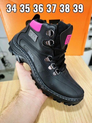 Bota Caterpillar Feminina Tenis Adventure Coturno Caminhada