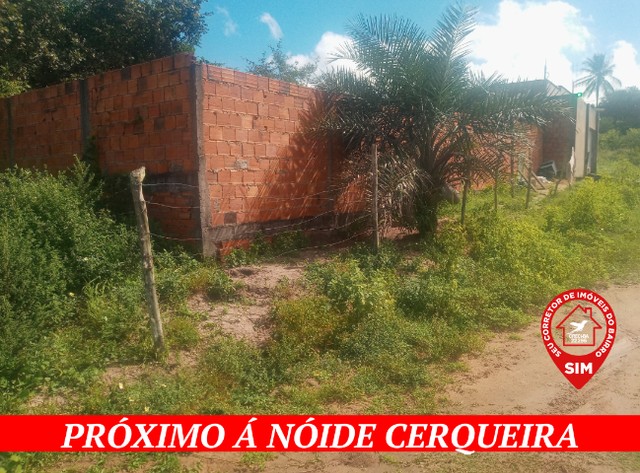 Vendo Terreno murado medindo 350m² Próximo á Avenida Nóide Cerqueira