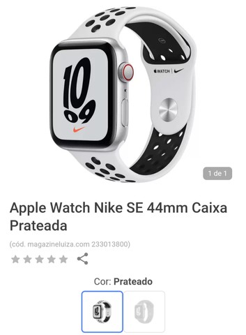 apple watch se magazine luiza