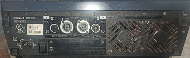 Mesa de som Yamaha EMX 5014C com Caixas - Foto 4