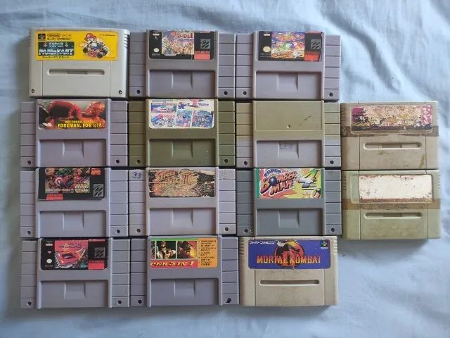 14 jogos paralelos snes não funcionam - leia o anuncio - Videogames -  Carijós, Conselheiro Lafaiete 1252143082