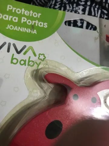 Antigo Protetor p porta Joaninha Lacrado - Foto 2