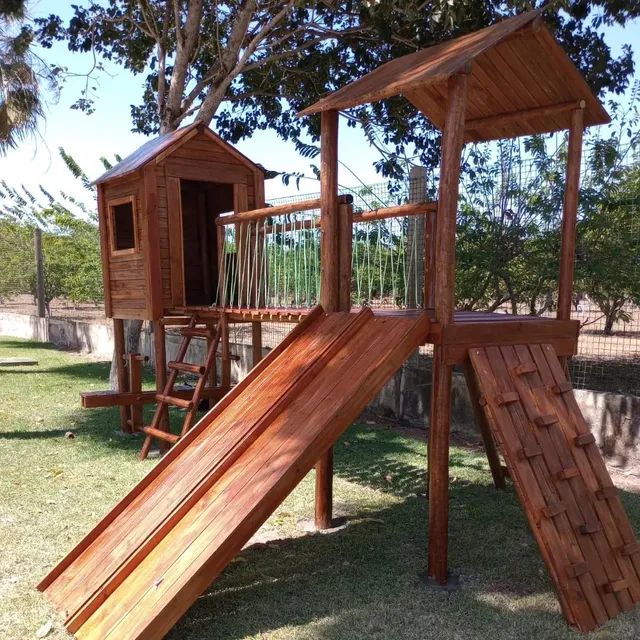 Playgrounds de Madeira Eucalipto Tratado - Foto 2