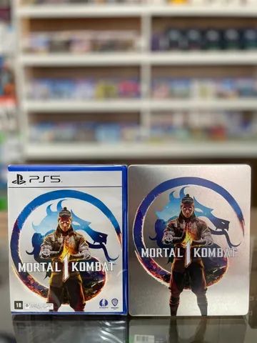 Jogo Mortal Kombat 1 PS5 Edição SteelCase - Mídia Física - Faz a Boa!