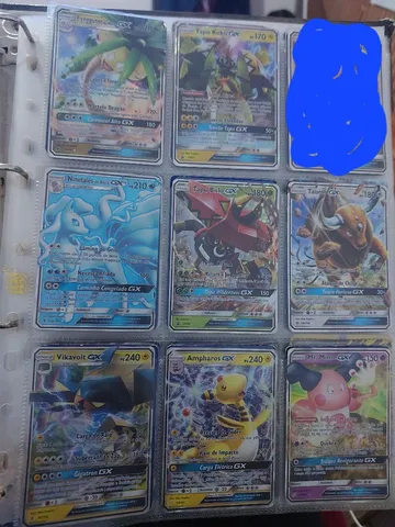 Carta Pokémon Lendário Ho-oh Gx Rainbow Lote 50 Cartas