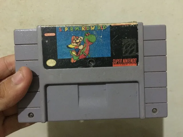 Cartucho Super Famicom/Snes - Super Mario World - Original - Importado do  Japão, Jogo de Videogame Nintendo Usado 75917478