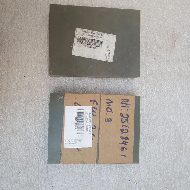 John deere harvester 1070e placa desgaste extensão barra nova original F630850 - Foto 5