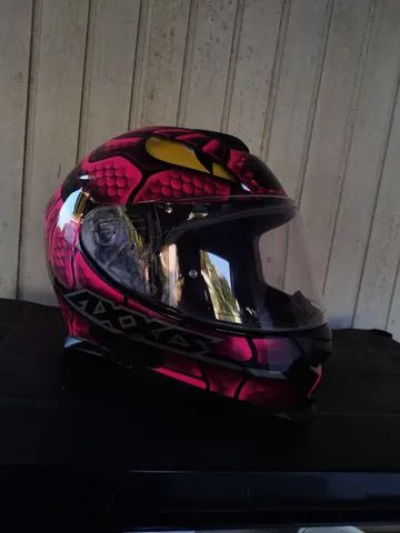 Capacete feminino personalizado 