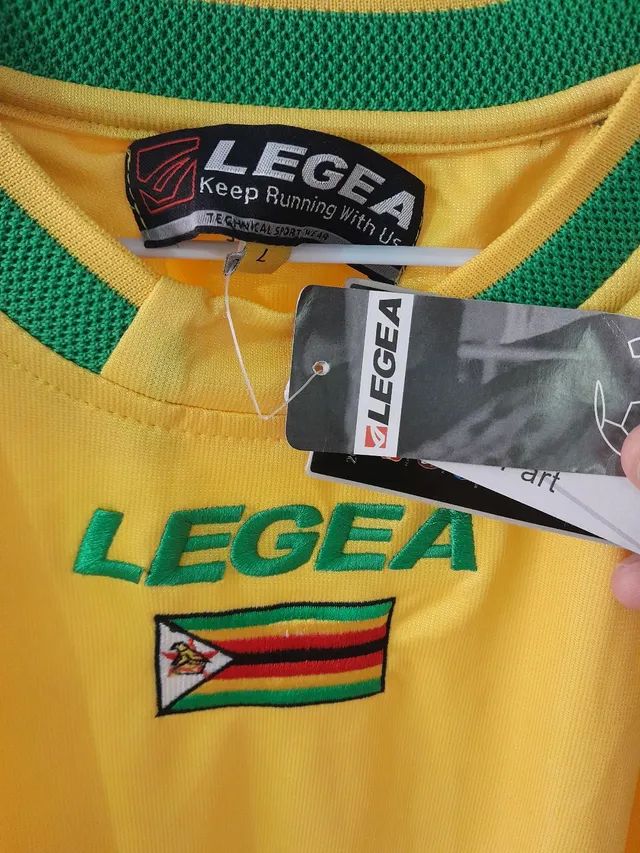 CAMISA SELECAO ZIMBABWE AFRICA LEGEA NOVA FRETE GRATIS - Foto 5