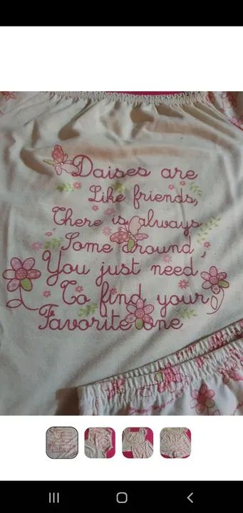 Pijama curto 