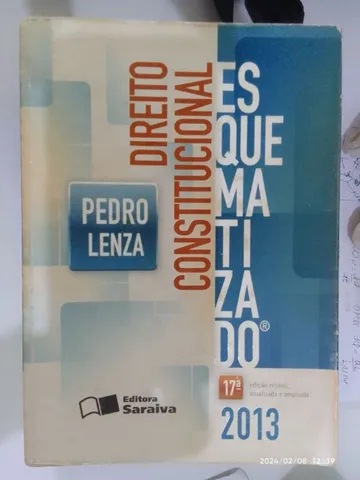 Livro Direito Constitucional Esquematizado - 17° Edição