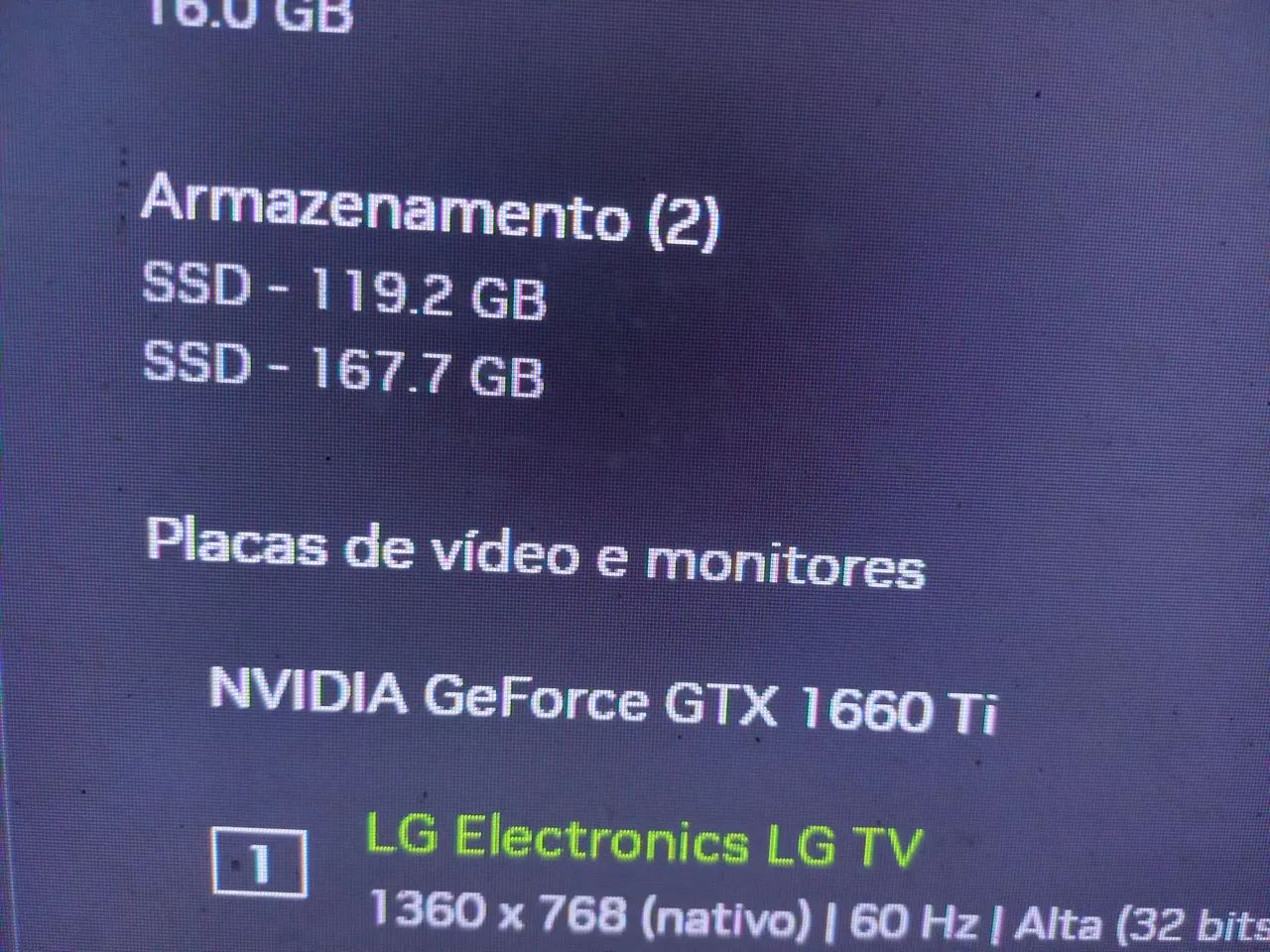 Troco placa de vídeo 1660ti por placa melhor com volta minha - Foto 3