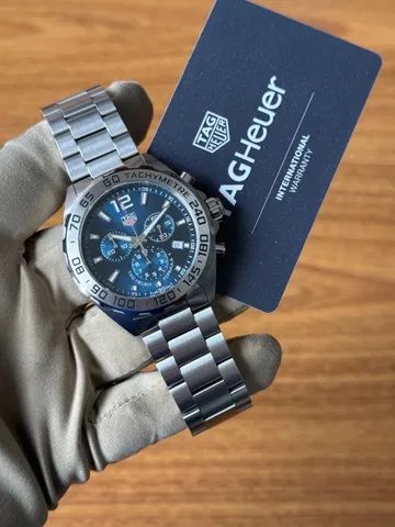 Rel gio TAG Heuer F1 Chrono Blue CAZ101k Acess rios Calhau