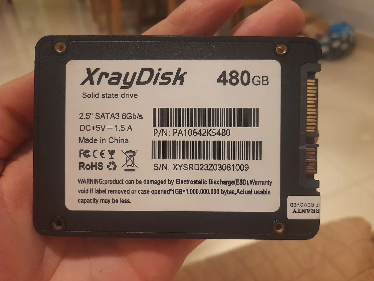 SSD XrayDisk 480GB SATA3 6Gb/s