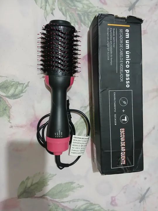Secador de cabelo e modelador 2 em 1 (220v)