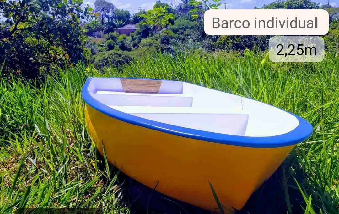 Bote de fibra de 2,25m - barco individual - Foto 5