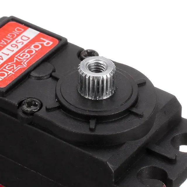 Motor Coreless Racerstar DS6114MG 120° 13.83KG Servo Digital Classe Swashplate Drone Avião - Foto 3