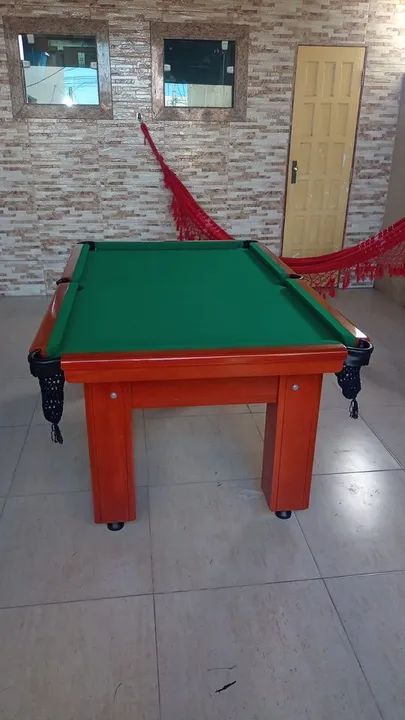 Combo Area Gourmet Sinuca Com Tampa E Bancos - Foto 6