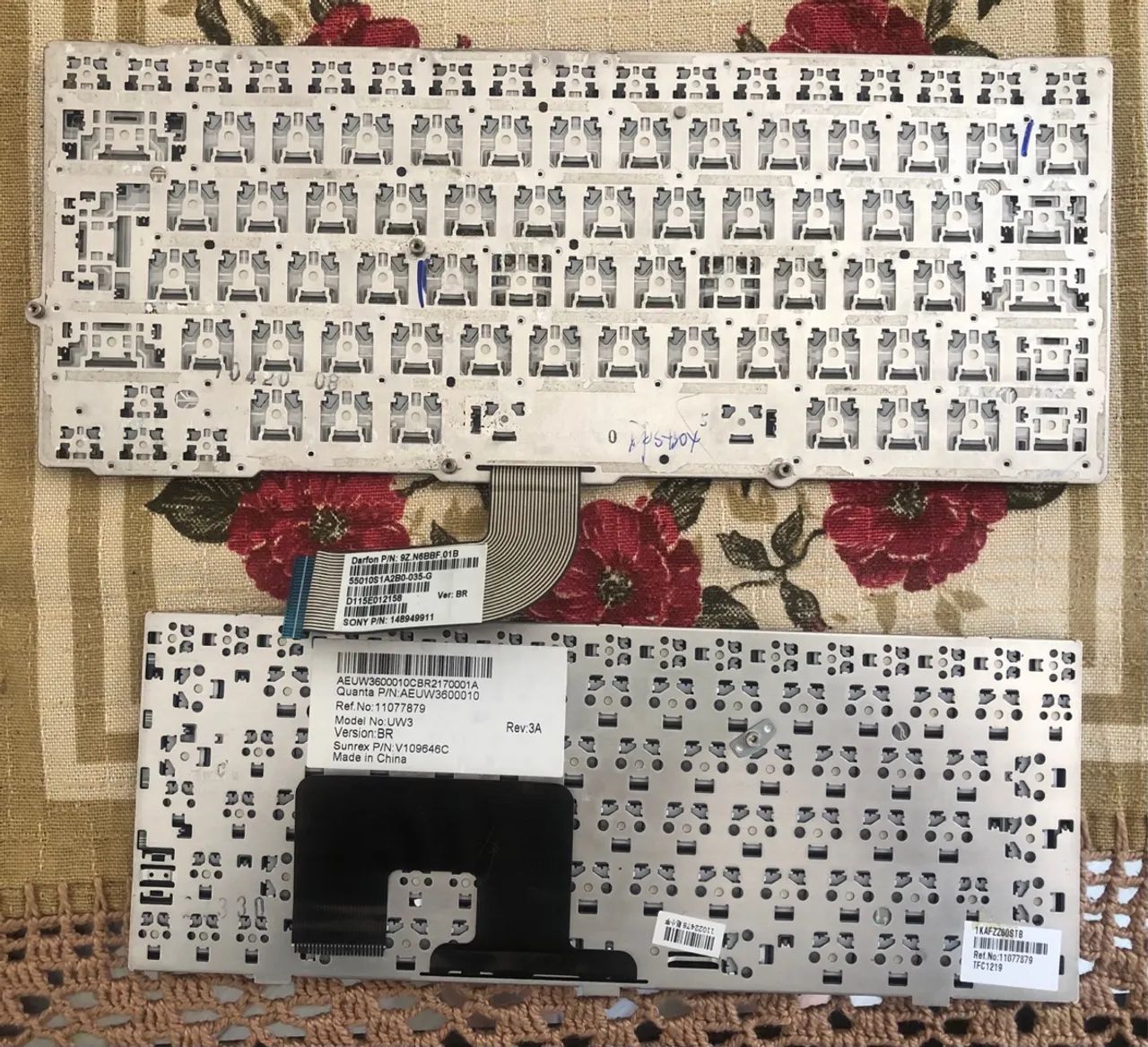 Kit Teclado de Notebooks para retirar peças  - Foto 4