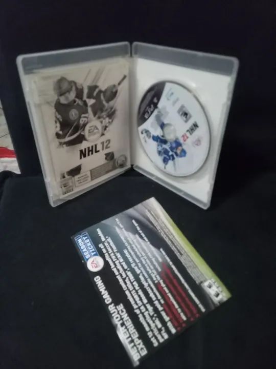 Jogo PlayStation PS3 NHL 12 Hóquei original mídia física  - Foto 3