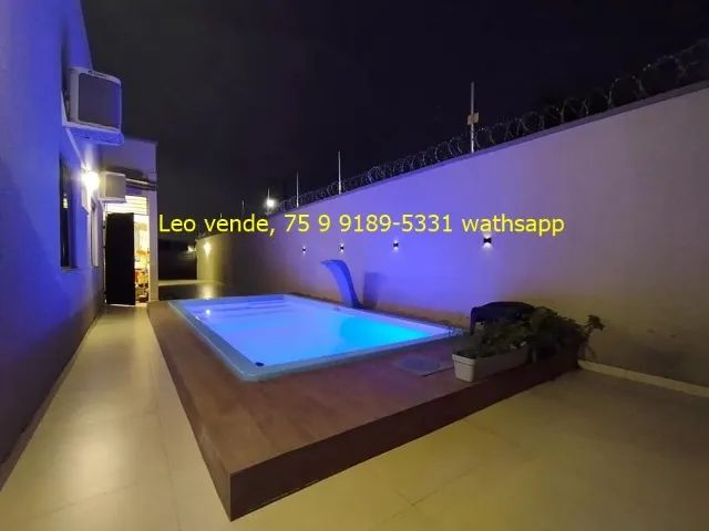 Leo vende, bairro Sim, 3\4 suíte, piscina, goumert, energia solar - Foto 2