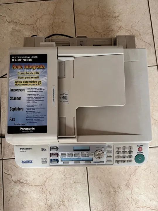 Impressora Multifuncional Panasonic KX-MB783BR (EM PERFEITO ESTADO) - Foto 2