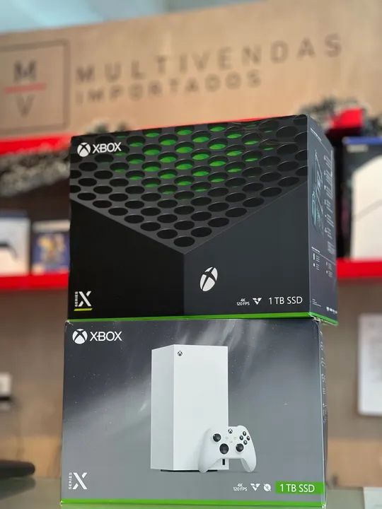XBOX SÉRIES X 1TB - COM LEITOR E MIDIA DIGITAL 