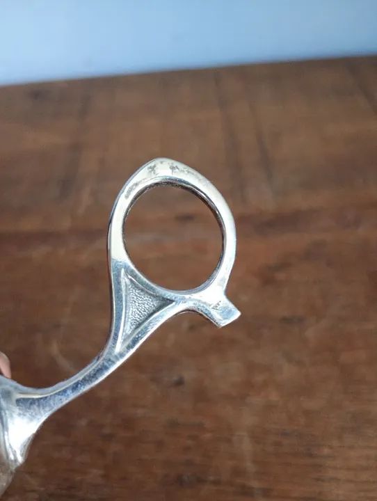 Infusor de Chá de Prata Wolff Antigo - Foto 3