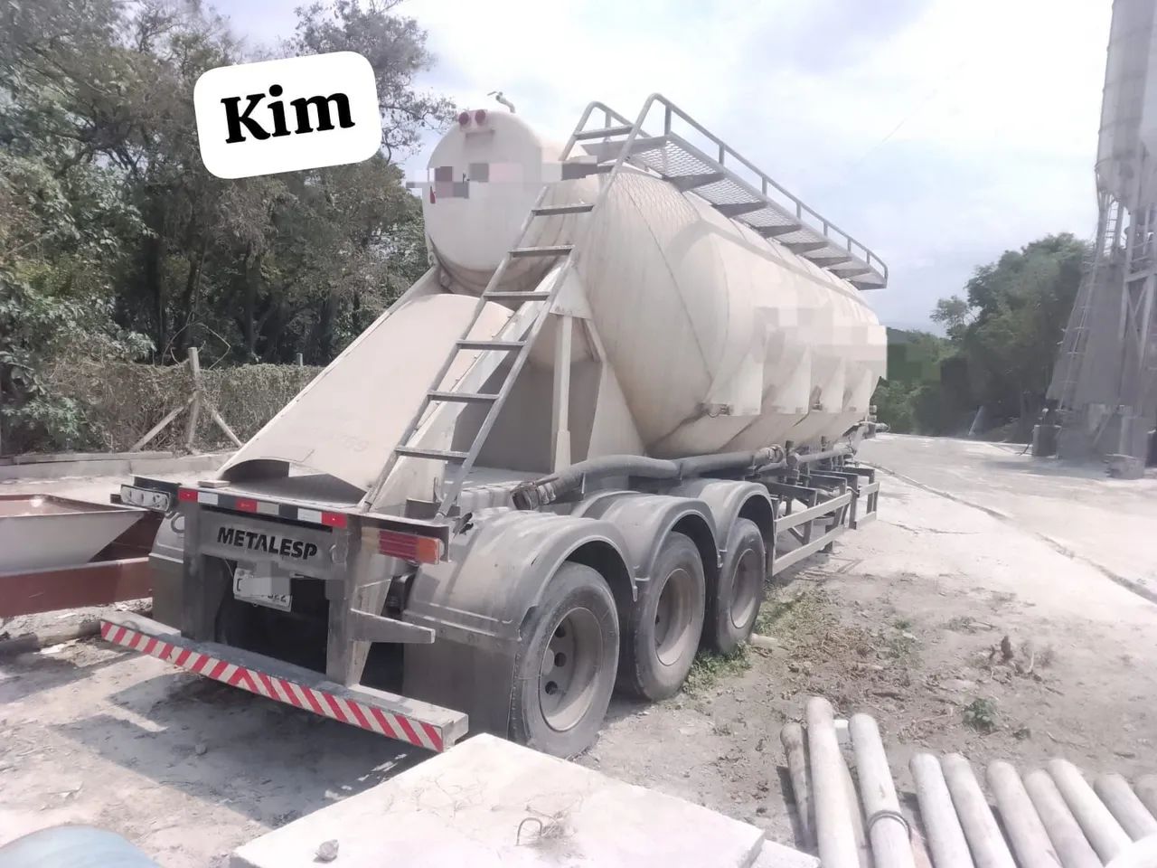 cebolao cimento silo rodoviário metalesp - Foto 4