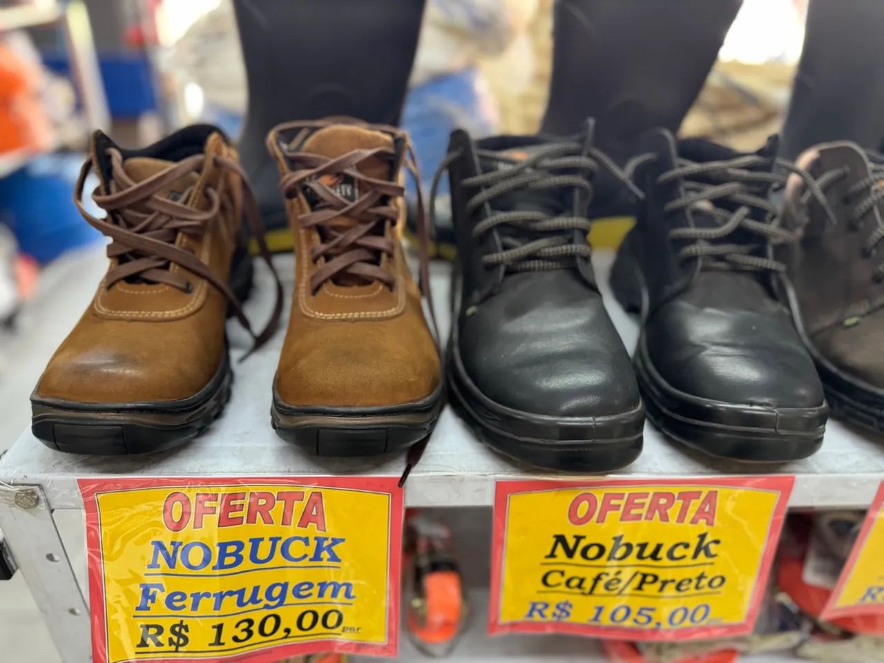 Nobuk botina bota de borracha435690168334438401