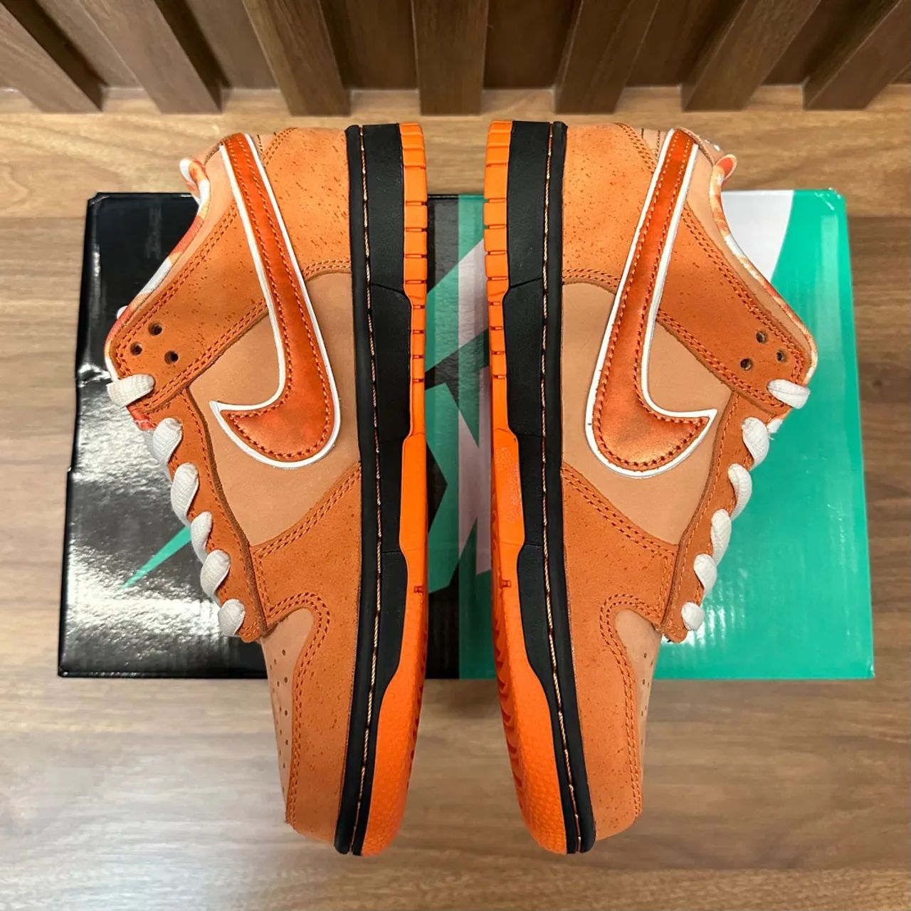 Nike Dunk SB Low x Concepts Orange Lobster - Tamanho 37 - Foto 4