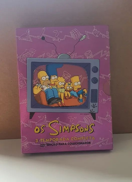DVD's dos Simpsons - 3ª Temporada - Foto 3