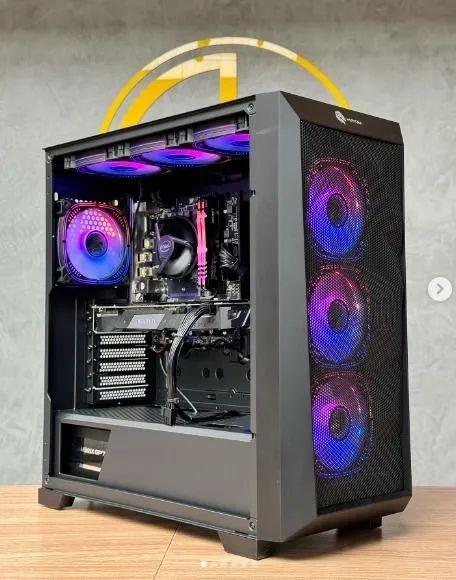 Gabinete Gamer Full ATX 4 Fans RGB GB1770