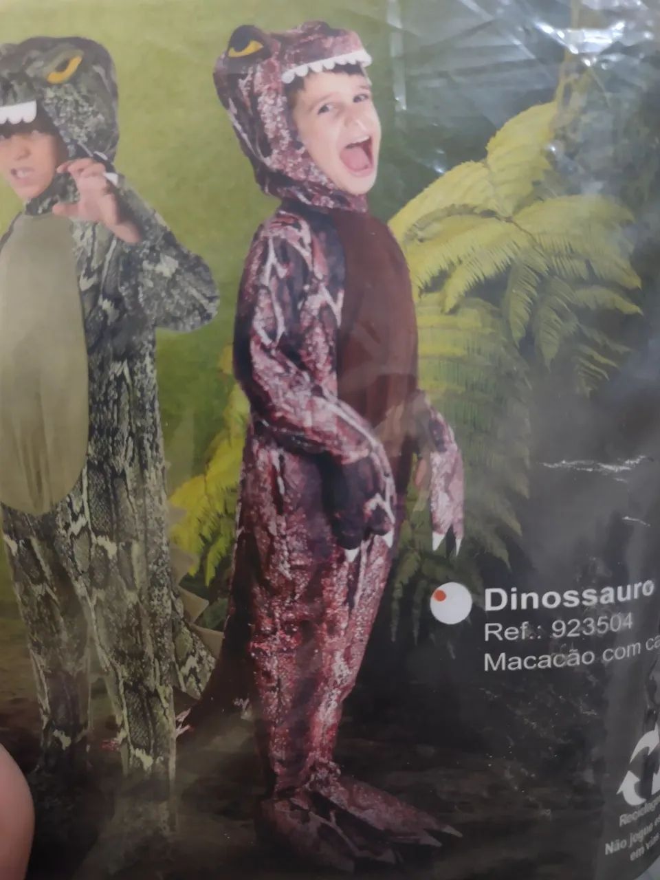 Fantasia de Dinossauro para Criança