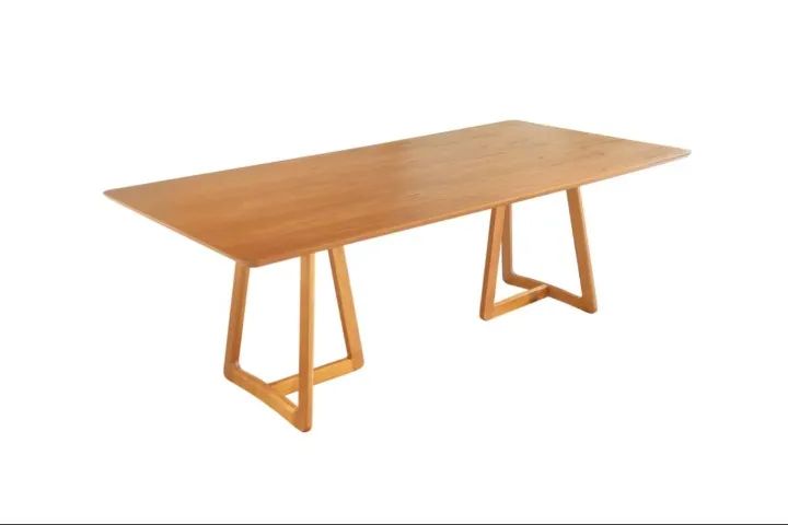 Mesa de Jantar com 8 Cadeiras com Telinha 200x100x76cm DIVIDIMOS EM ATÉ 10X SEM JUROS - Foto 2