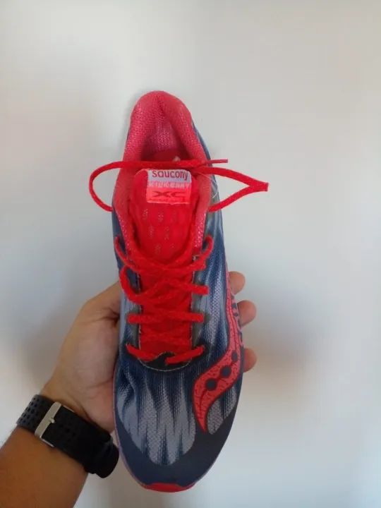 SAPATILHA DE ATLETISMO SAUCONY( CROSS COUNTRY)!! PRATICAMENTE NOVA. - Foto 5