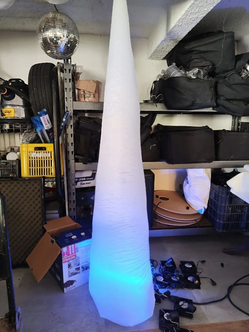 Cone Inflável - Sputnik para eventos - Foto 2