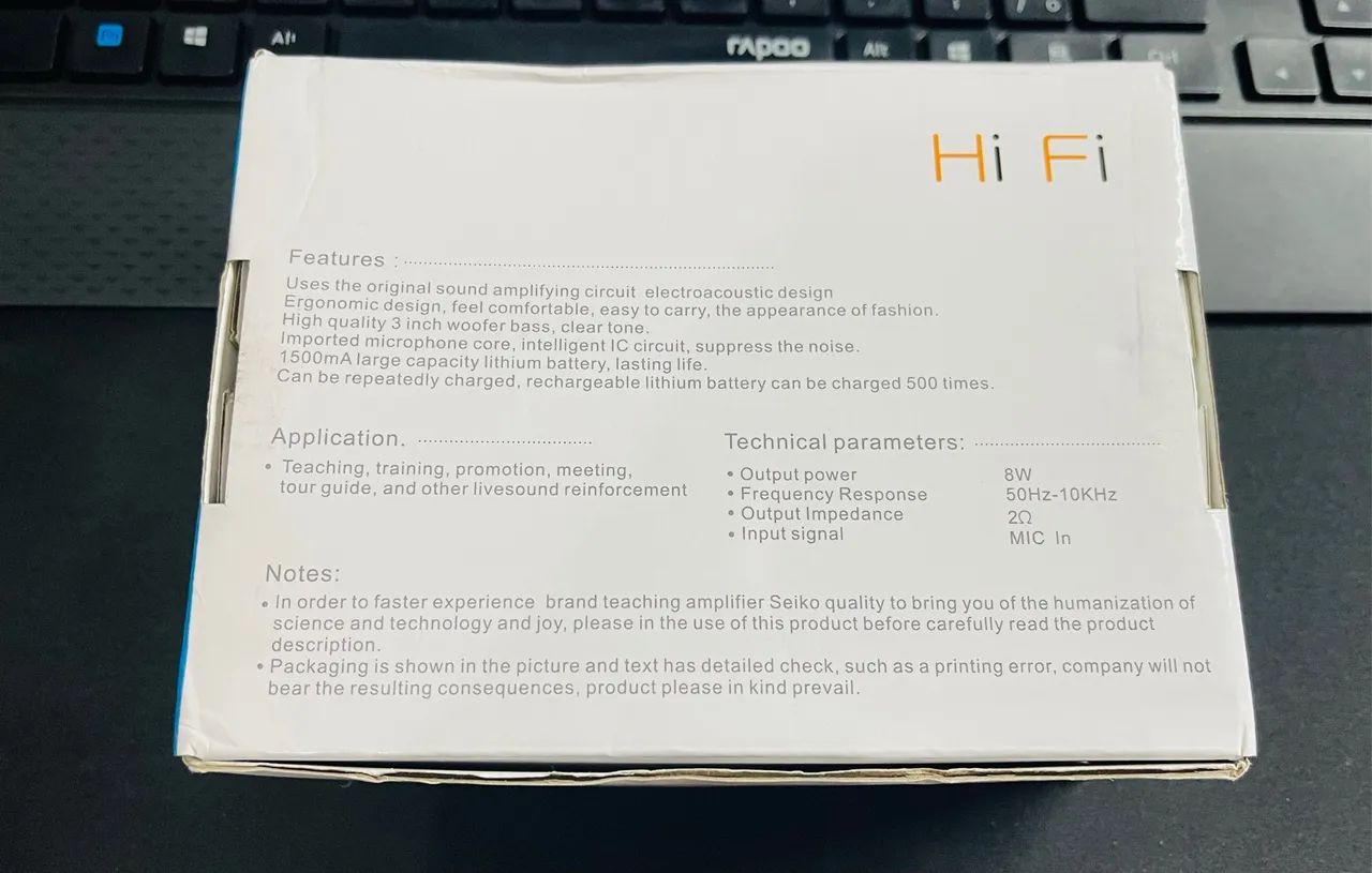 Microfone - Amplificador Portátil para Professor com Microfone - Foto 2