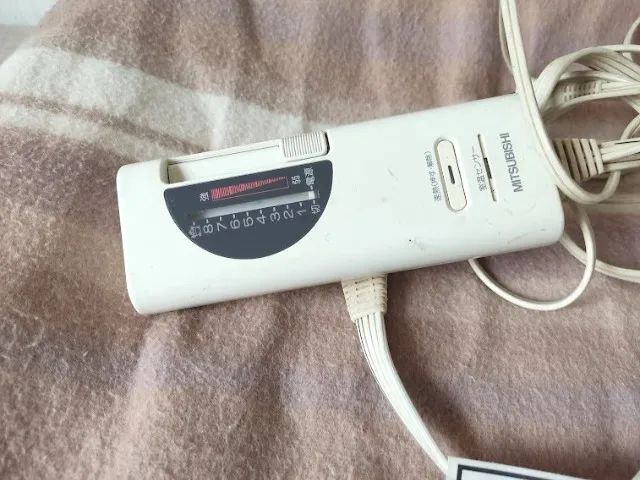 Manta Cobertor Eletrico Térmico Japonês Solteiro Japão Usado - Foto 3
