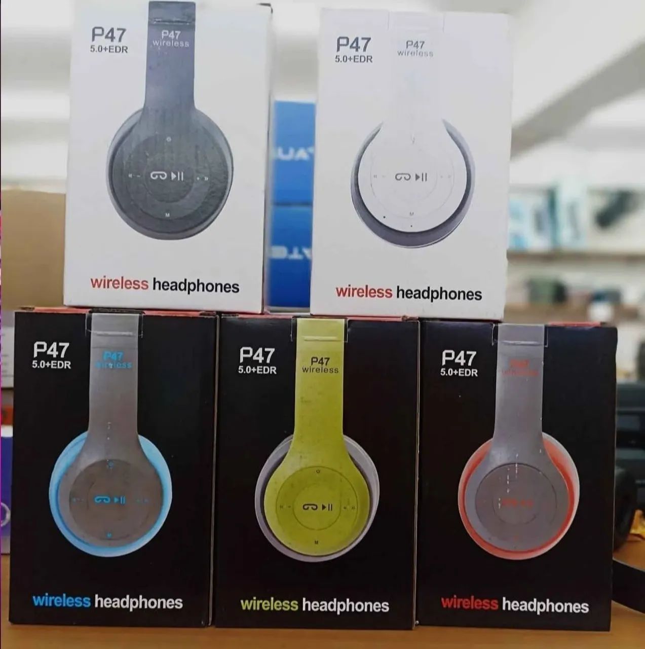 Fone de Ouvido Sem Fio Estéreo Redução de Ruídos Bluetooth 5.0