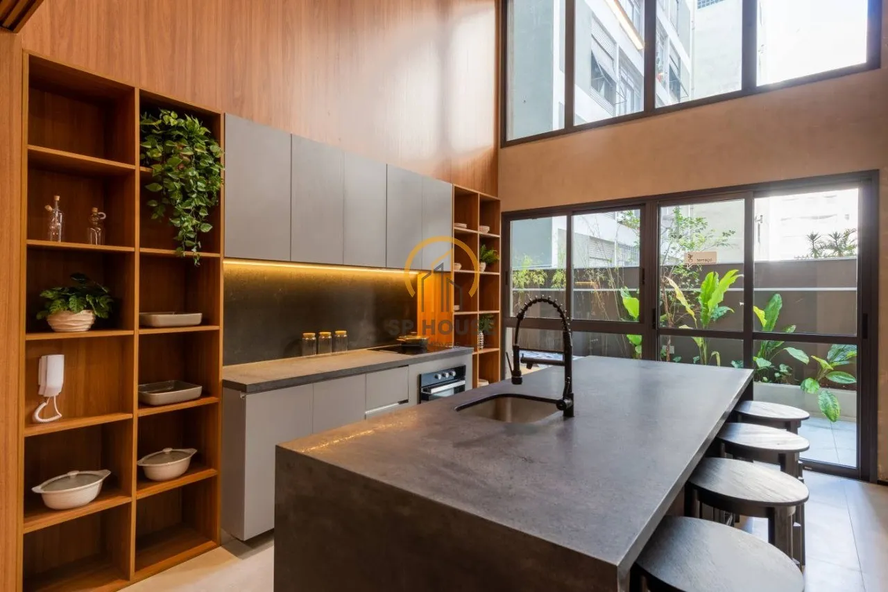 Studio na Pamplona, Jardim Paulista, 26m²!