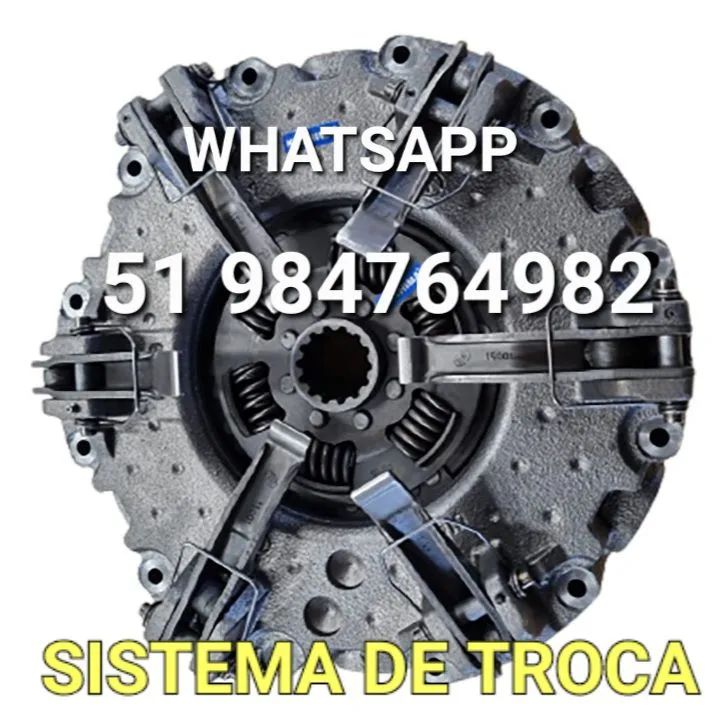 EMBREAGEM DUPLA-PLATO/DISCO INT.E EXT. DO  TRATOR  NEW HOLLAND  TT3040/3840F/3880/4030 - Foto 3