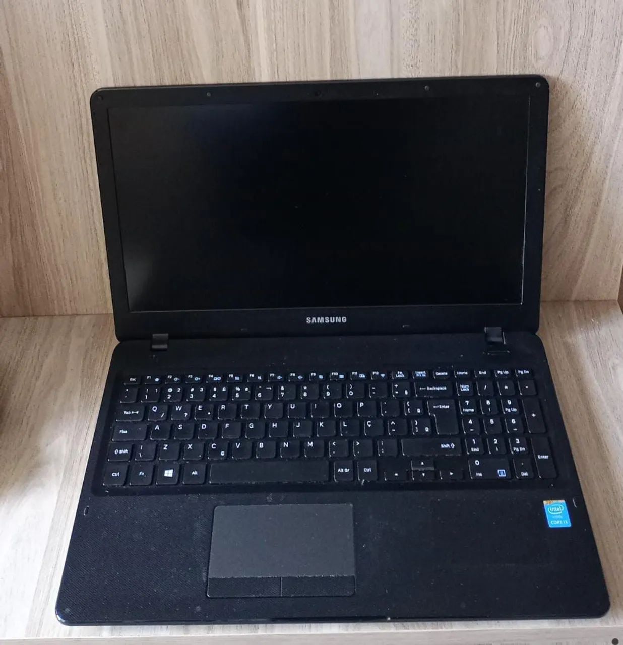  NOTEBOOK SAMSUNG CORE I3 5a. GERAÇÃO  PRETO LEIA A DESCRIÇÃO <br>