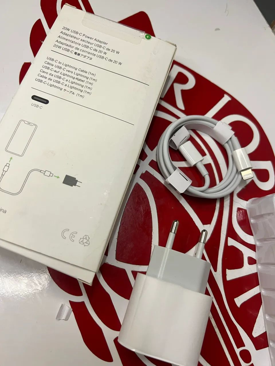 Carregador IPhone Turbo Carga rápida 20W completo  - Foto 4