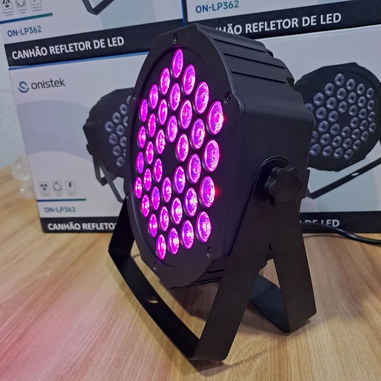 Canhão Refletor 36 Led para festas  - Foto 4