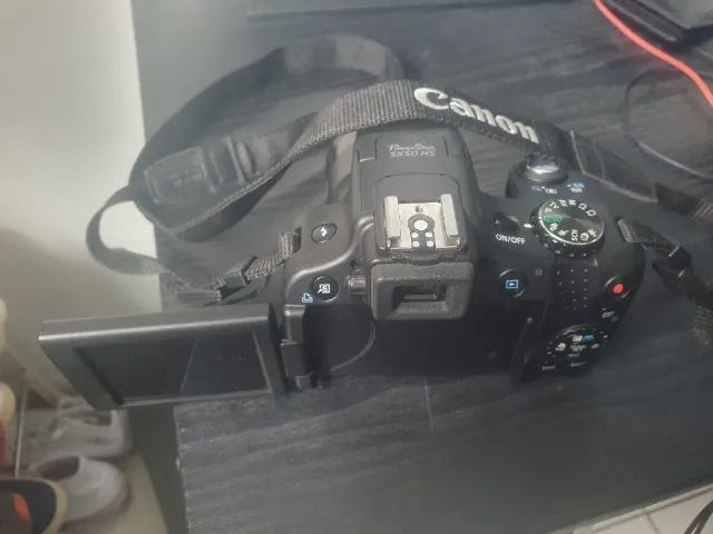 Câmera Digital Canon Sx50hs Zoom 50x Full Hd + Bolsa - Foto 2
