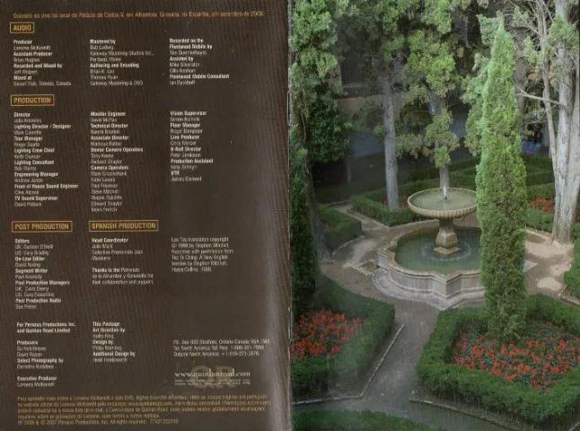 Dvd Loreena Mckennitt - Nights From The Alhambra - Foto 4