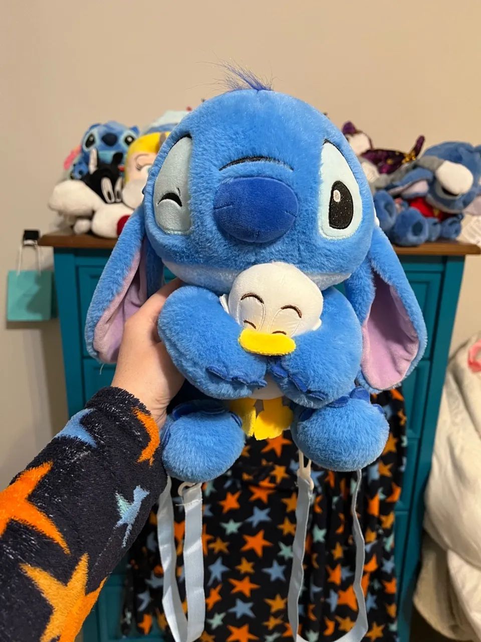 Mochila Stitch Patinho  - Foto 5