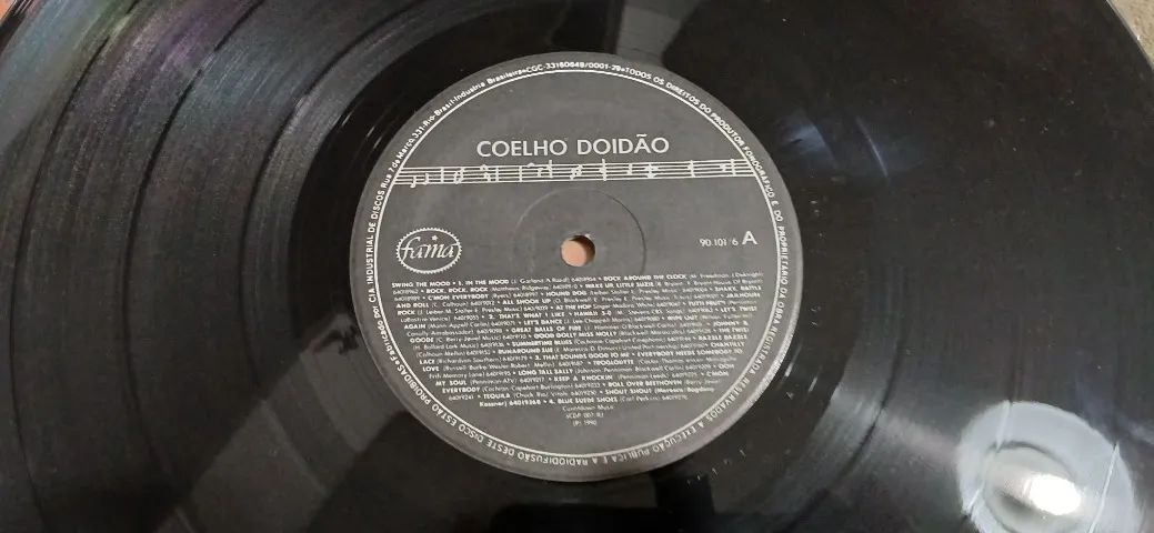 Lp Vinil Disco Coelho Doidão De 1990 - Super Mixer - Foto 2