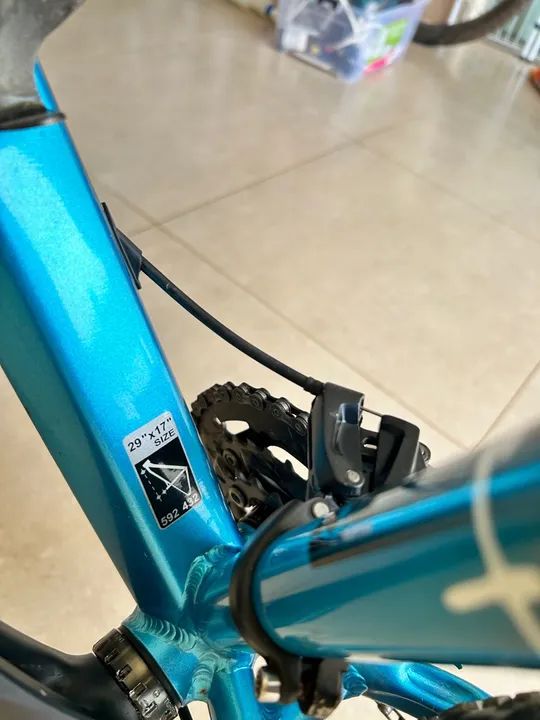 Bicicleta MTB TSW Stamina Aro 29 - Azul TAM 17 - Foto 6